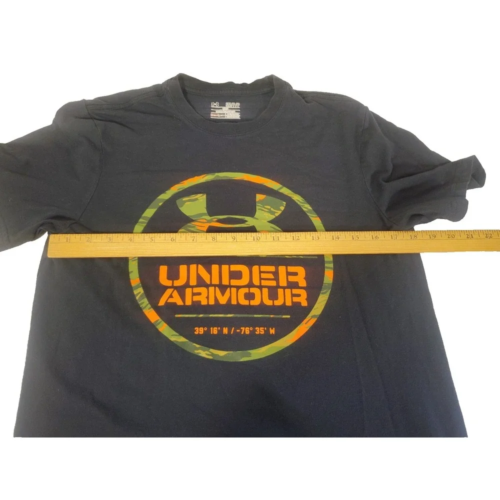 Under Armour Men's S Heat Gear‎ Loose Black T-Shirt